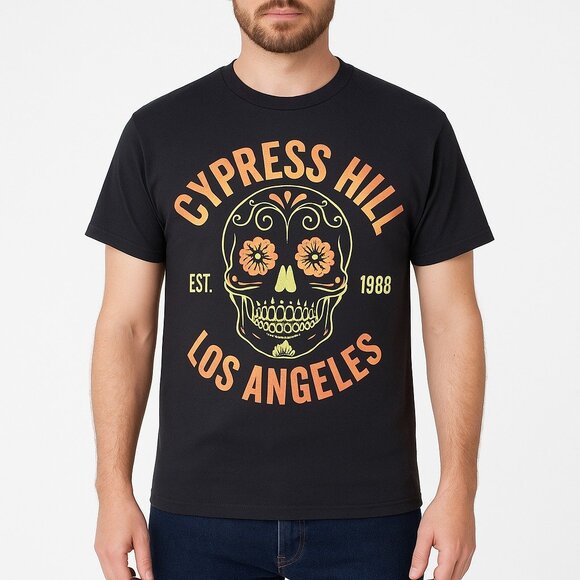 cypress hill black short sleeve tshirt size L - Picture 1 of 5